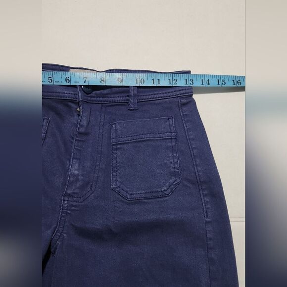 Everlane The Utility Wide Leg Pant in Navy Size 00 - Picture 10 of 13